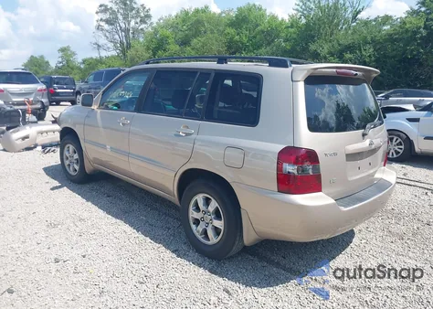 2007 Toyota Highlander V6 from USA, damaged, VIN JTEDP21A170130357